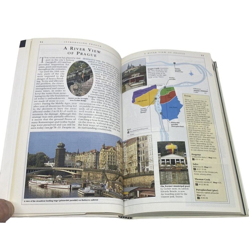 Prague: DK Eyewitness Travel Guides 1st American Ed. 1994 Maps Photos 264 Pages gallery