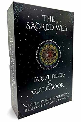 The Sacred Web Tarot – Hardcover, by Brown Jannie Bui; Brown IV – Very Good