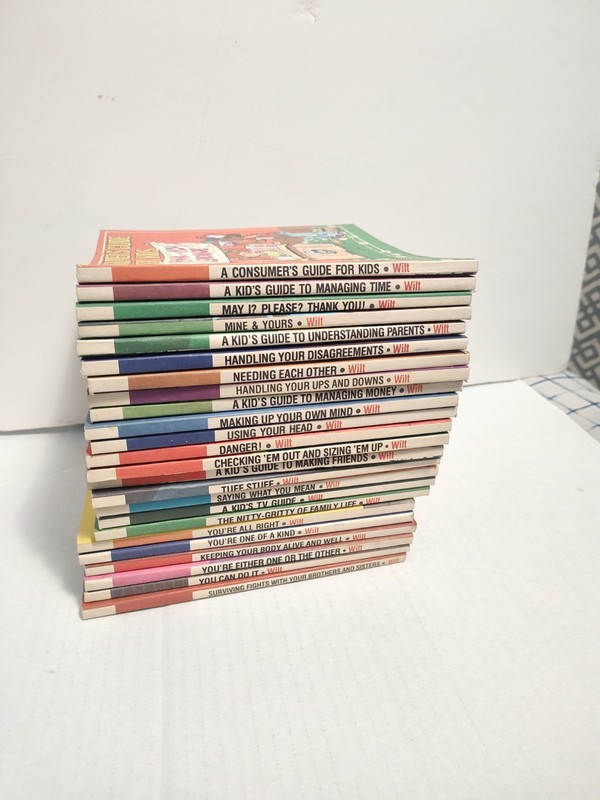 Lot of 24 Joy Wilt Ready Grow Books Weekly Reader Paperback 1980 Vintage A2