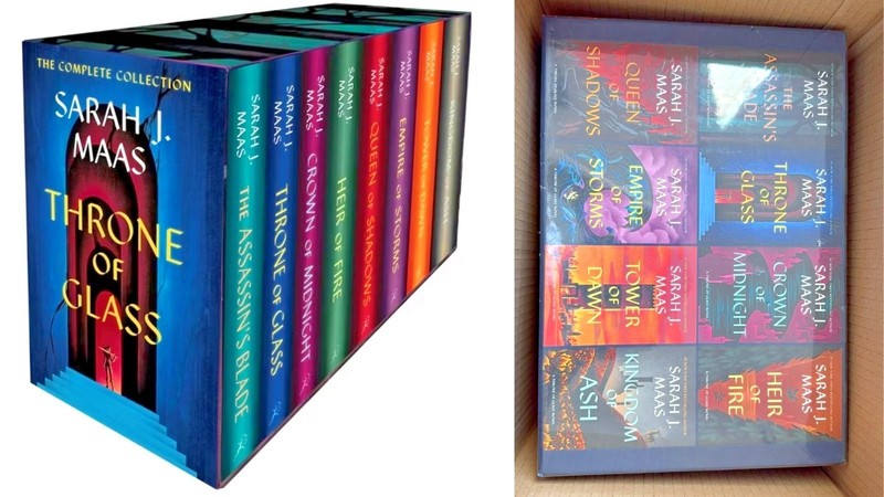 Throne of Glass Hardcover Box Set by Sarah J Maas: New