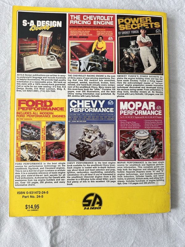 How to Build Horsepower by David Vizard 1990 Paperback gallery