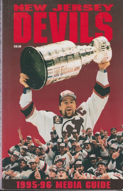 *NEW JERSEY DEVILS* 1995-1996 MEDIA GUIDE 240 PAGES