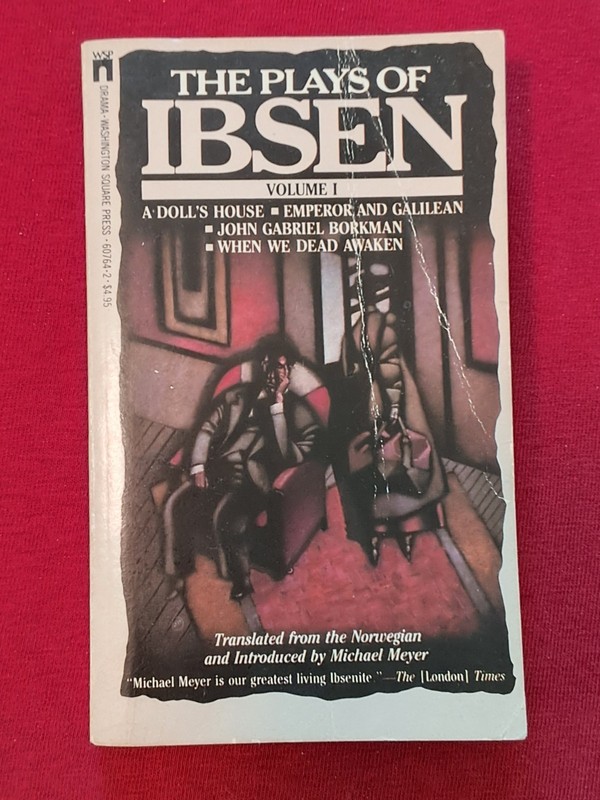 The Plays of Ibsen 1986 Washington Square Press Paperback First Printing