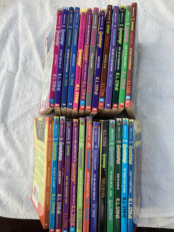 26 Goosebumps Books Some First Edition Nice Condition
