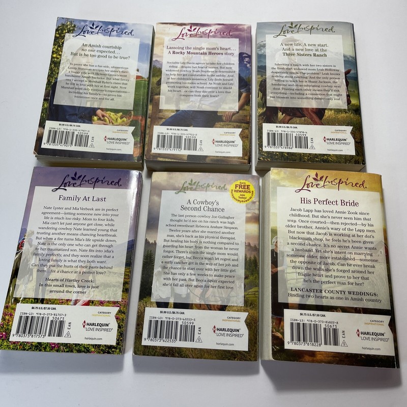 11x Love Inspired Inspirational Romance Novel Books (Paperback) gallery