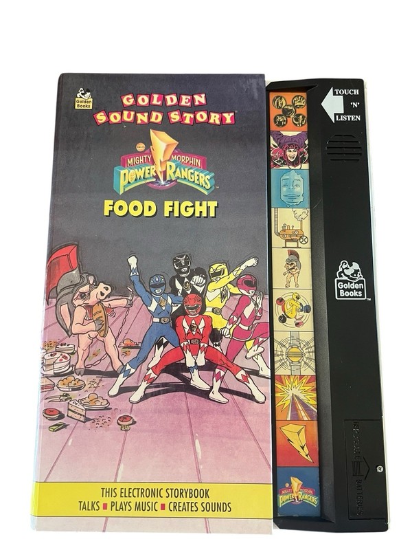 VTG Golden Sound Story Books Lot Of 3 Disney & Power Rangers (Minnie N Me AS IS) gallery