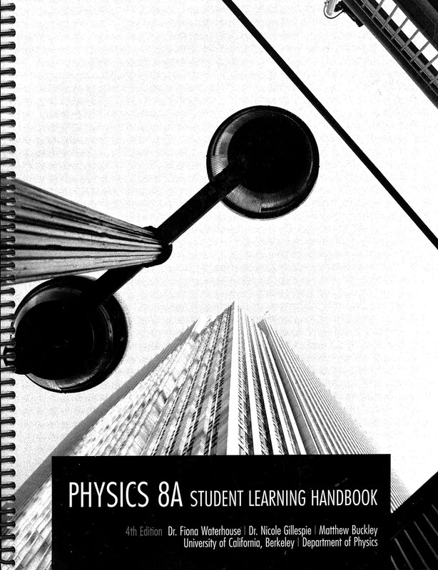 PHYSICS 8A LAB MANUAL CUSTOM