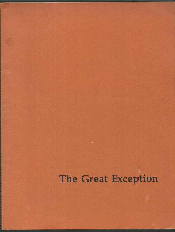 Carey McWilliams The Great Exception Special Tribute 1979 38 Pages KPFK Promo
