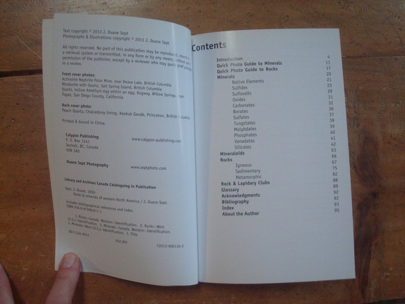 Rocks & Minerals of Western North America by J. Duane Sept. 2013 Trade Paperback gallery