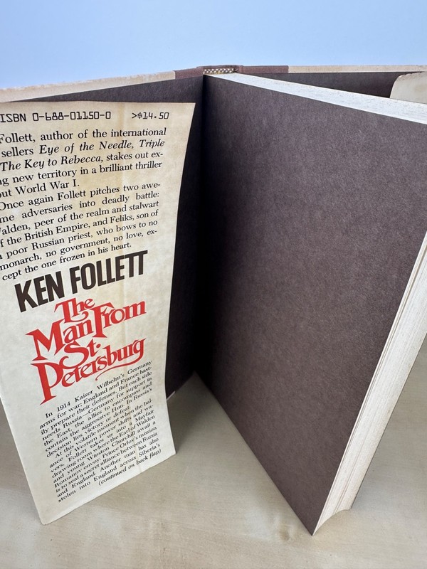 The Man from St. Petersburg Follett 1982 Hardcover Excellent Condition 1st ed gallery