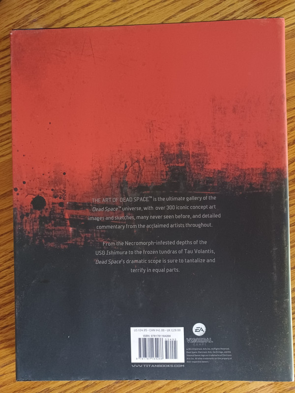 Art of Dead Space Hardcover Book - With Dust Jacket - 2013 gallery