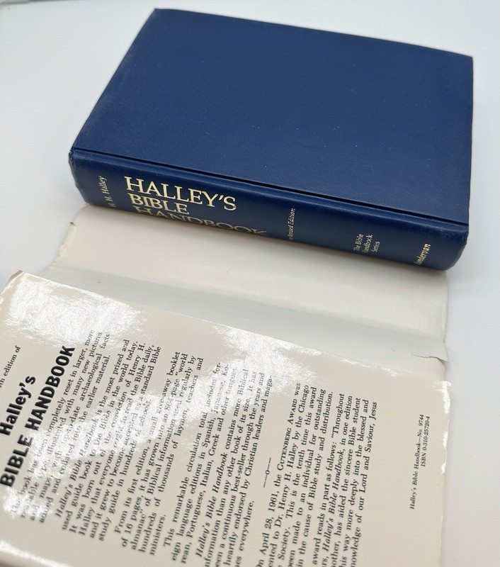 Halley's Bible Handbook Henry H. Halley 1962 Hardcover Twenty-Third Edition HC gallery