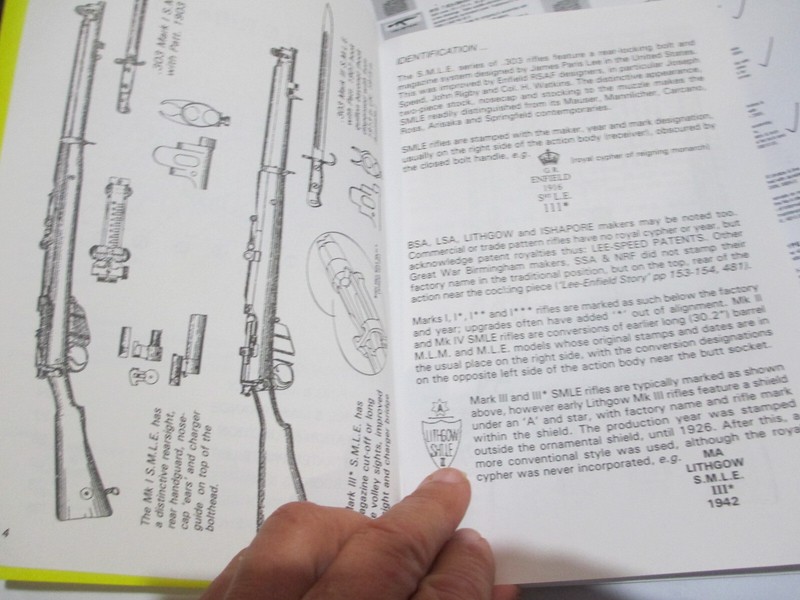 .303 SMLE RIFLE No 1 Skennerton HANDBOOK Maintenance No23 - NEW gallery