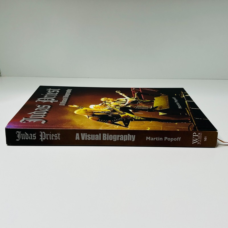 Judas Priest: A Visual Biography by Martin Popoff Large Hardcover Book Art Music gallery