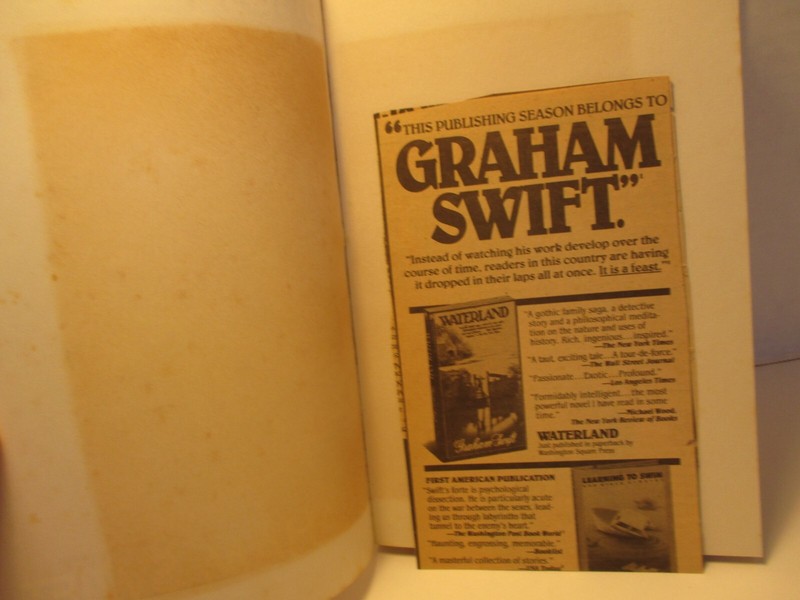 fiction SHUTTLECOCK by GRAHAM SWIFT 1985 pb Washington Square Press 1st ed gallery