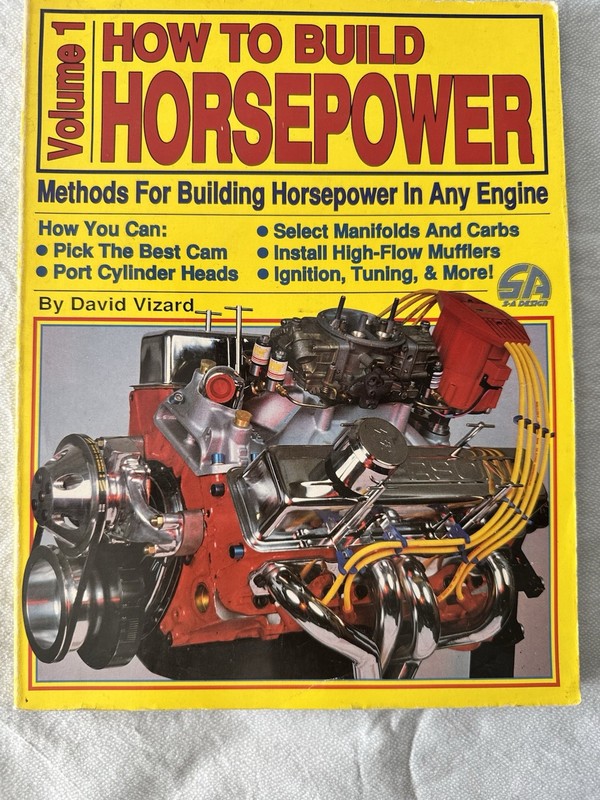 How to Build Horsepower by David Vizard 1990 Paperback
