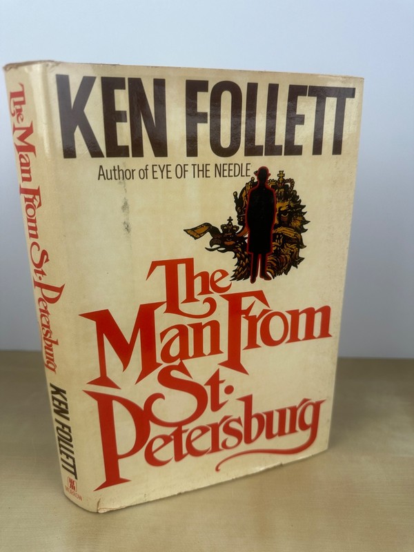 The Man from St. Petersburg Follett 1982 Hardcover Excellent Condition 1st ed
