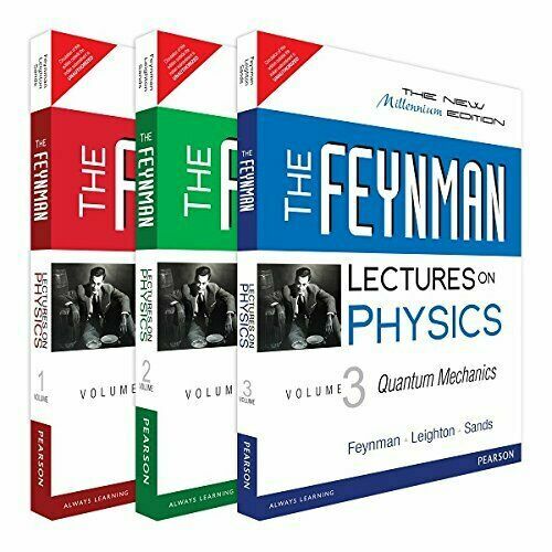 4-7 DAYS DELIVERY-Feynman Lectures on Physics (3 Volumes Set), INTERNATIONAL ED.