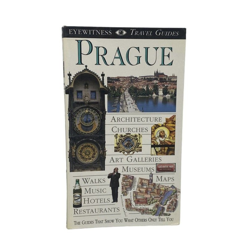 Prague: DK Eyewitness Travel Guides 1st American Ed. 1994 Maps Photos 264 Pages gallery