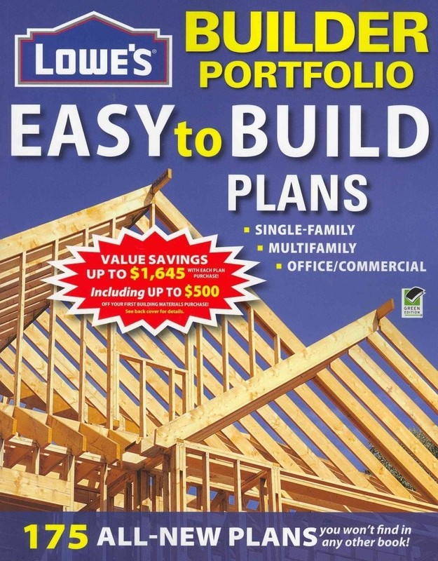 Lowe’s Builder Portfolio: Easy-to-build Plans (Home Plans)