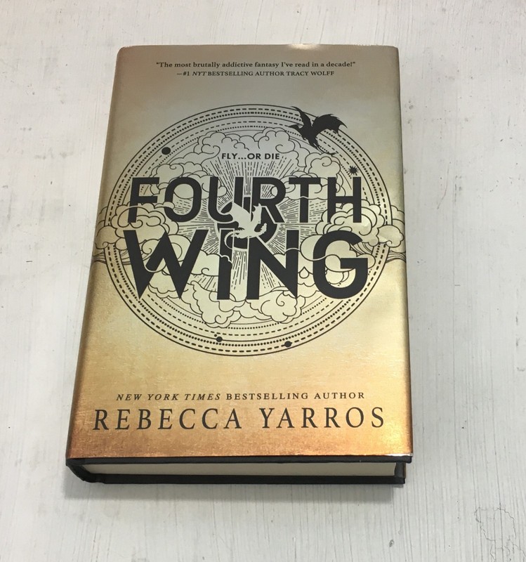 Fourth Wing First 1st Edition by Rebecca Yarros HARDCOVER