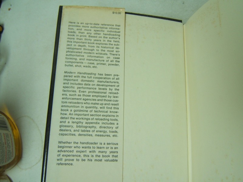 Modern Handloading Maj. George C Nonte, Jr. Illustrated Dust Jacket VGC 1972 gallery