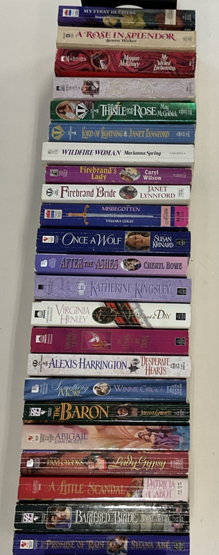 Historical Romance PB Lot of 23 Variety of Authors and Titles