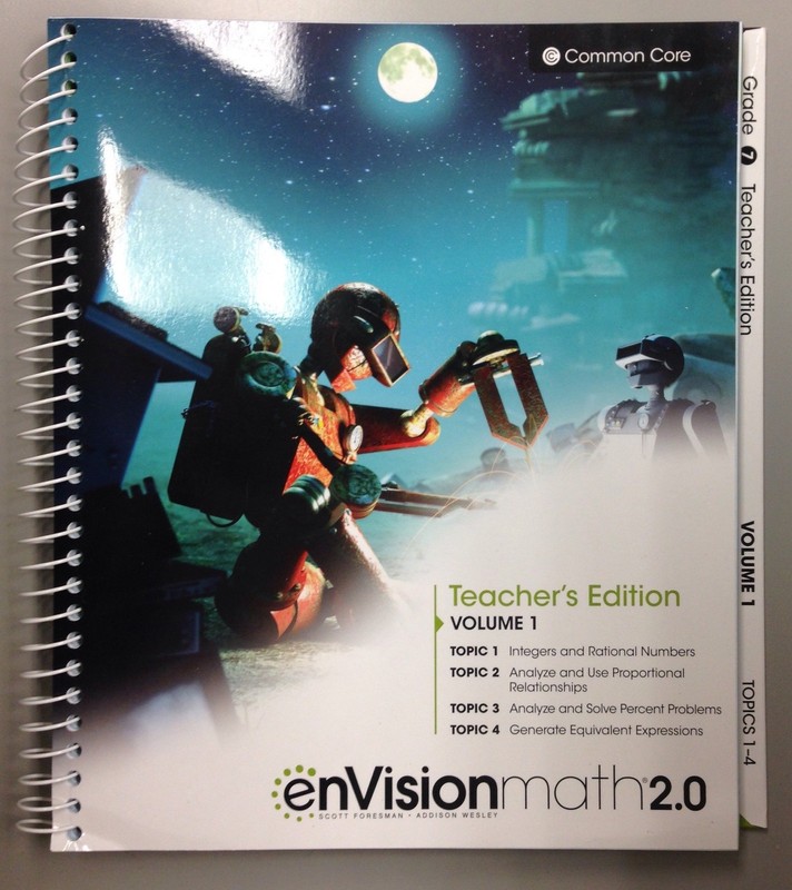 enVision math 2.0 – Grade 7 – Teacher’s Edition – Volume One