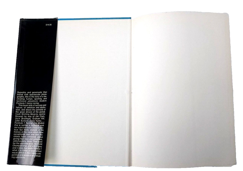 Formula 1 Racing The Modern Era by Jose Rosinski Hardcover with Dust 1973 gallery