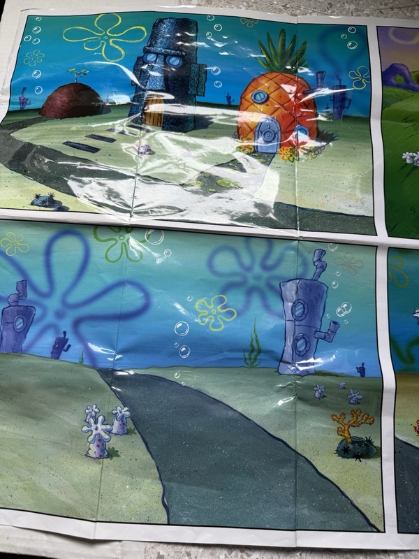 My Busy Books Nickelodeon Spongebob SquarePants w/Play mat AS SHOWN HTF gallery