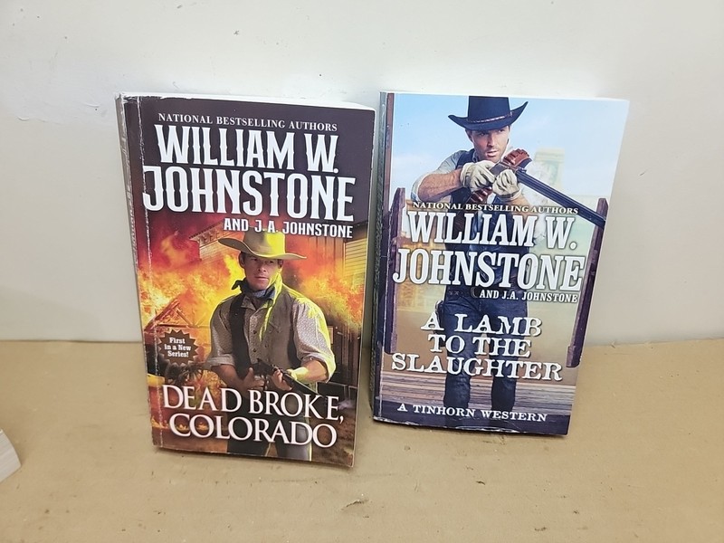 William J. Johnstone Lot of 13 Country Western PB Lot J.A. Johnstone Fiction gallery