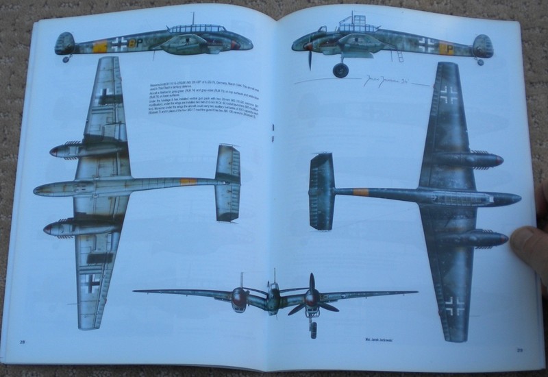 Messerschmitt Bf110 Aircraft Monograph #3 sc 1994 Janusz Ledwoch AJ Press gallery