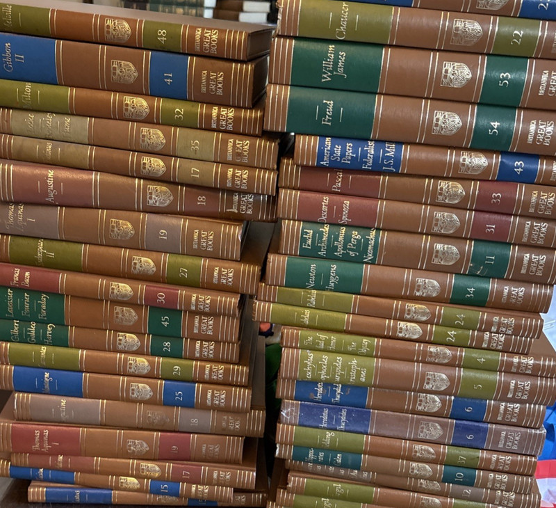 Britannica Great Books of the Western World 1952 – Choose Your Book – 1st Ed.