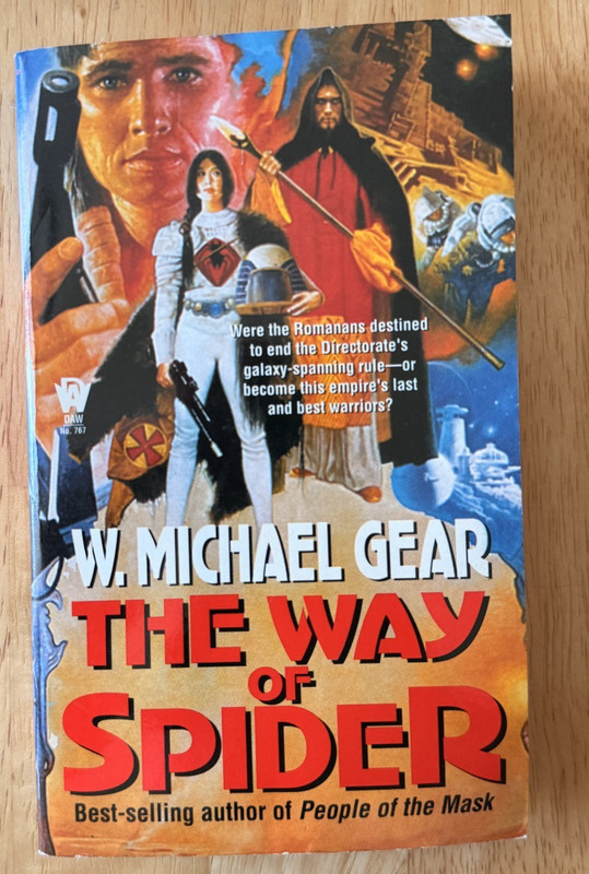 The Way of Spider W. Michael Gear Paperback Vintage 1989