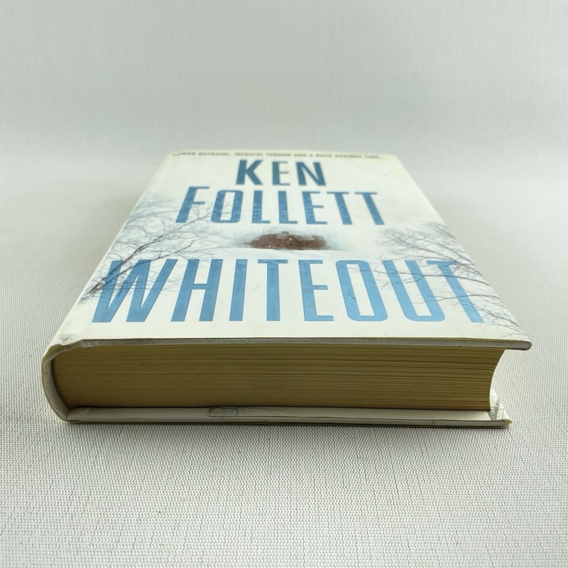 Whiteout Ken Follett Book Hardback Mystery Suspense Thriller Fiction 0333908419 gallery