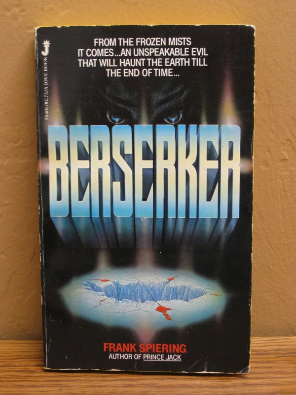 Berserker By Frank Spiering (1981) — 1st Print — Jove Vintage Paperback