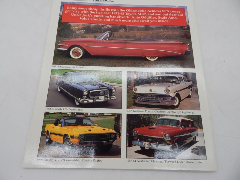 Lot of 3 Collectible Automobile Magazine 1996 & 1998 gallery