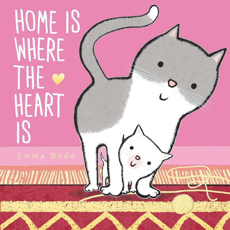 Home Is Where the Heart Is Padded Board Book: (A Heartwarming Story of Paren…