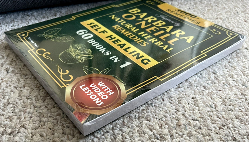 Self Healing and Natural Herbal Remedies Inspired by Barbara O'Neill New Sealed gallery