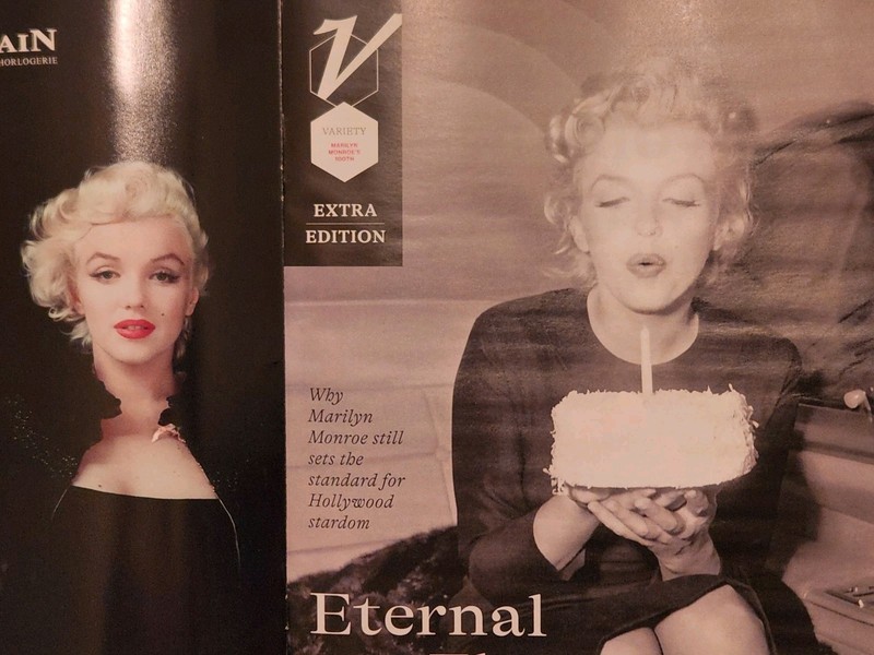 VARIETY Xtra Ed MM 100 Marilyn Monroe Celebrating 100 Years 18 Pg Booklet 6/1/26 gallery