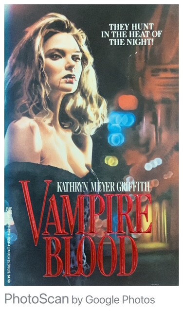 Vampire Blood by Kathryn Meyer Griffith (1991, Mass Market Paperback) Horror
