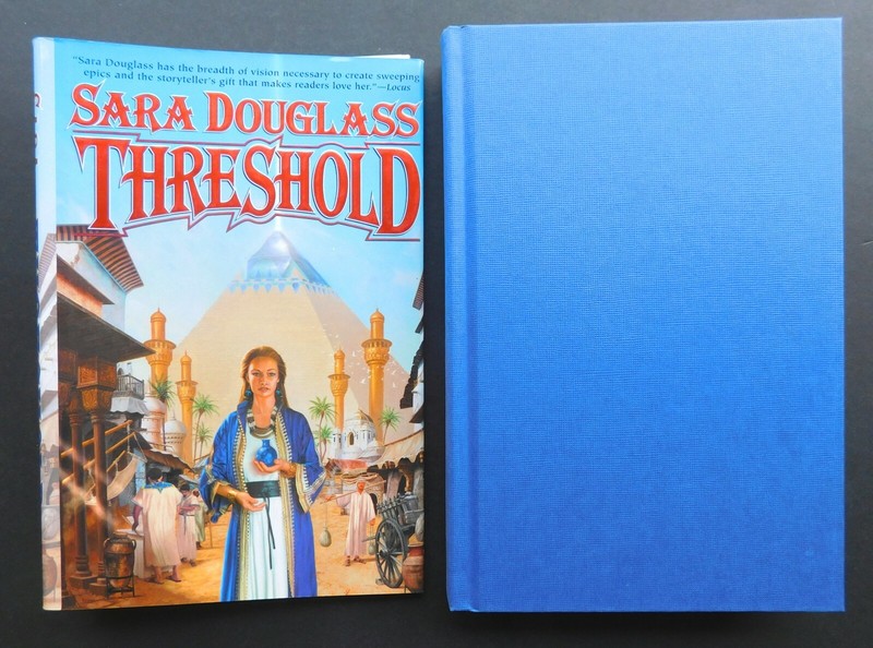 THRESHOLD True 1st ed SARA DOUGLASS  1997 Hardcover HCDJ unread 448 pages gallery