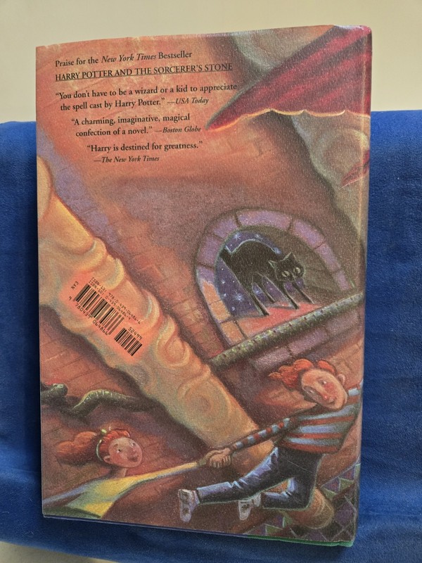 Harry Potter Hardcover Book Lot- Missing Book 4 -J. K. Rowling Scholastic Press gallery