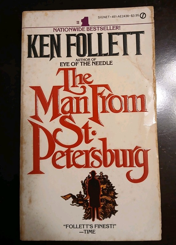The Man From St. Petersburg by Ken Follett (1983, Signet Paperback, Vintage)