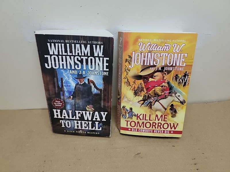 William J. Johnstone Lot of 13 Country Western PB Lot J.A. Johnstone Fiction gallery