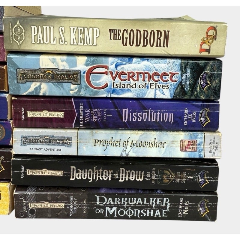 Dragonlance Forgotten Realms Book Lot 14 Fantasy Paperbacks Dungeons & Dragons gallery
