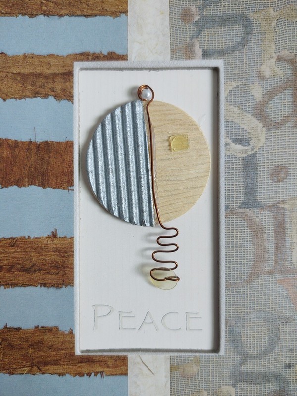 Journal Life Style Concealed Wire-O Circle Of Life Peace Paper Lined Both Sides gallery