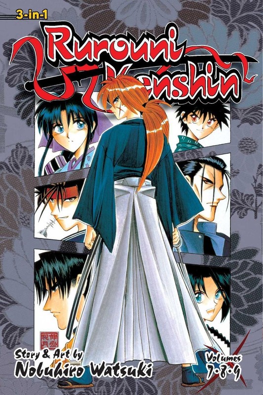 Rurouni Kenshin (3-in-1 Edition), Vol. 3: Includes vols. 7, 8 & 9 by Nobuhiro Wa
