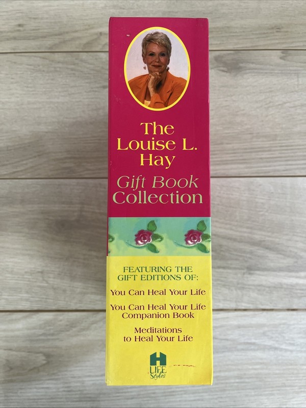 Louise Hay Gift Book Collection by Hay 3-Book Bundle Meditations Heal Your Life gallery