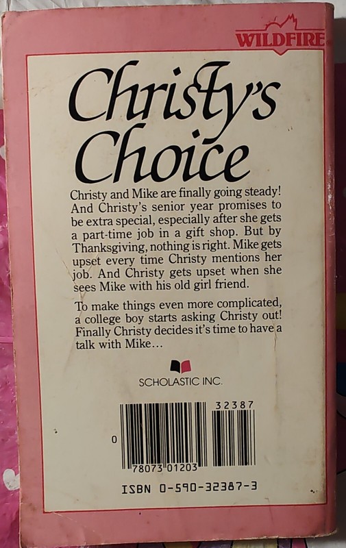 Christy's Choice By Maud Johnson Wildfire 1982 Paperback gallery